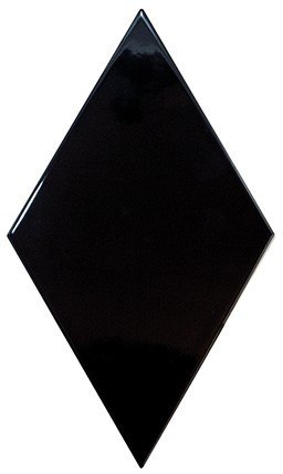 EQUIPE RHOMBUS WALL BLACK 15,2X26,3 R G1 EQ 22748 wycof