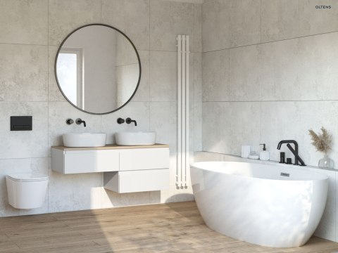Hamnes Oltens Hamnes bateria umywalkowa podtynkowa kompletna czarny mat 32602300 Hamnes Oltens Hamnes bateria umywalkowa podtynkowa kompletna czarny mat 32602300