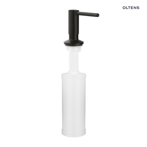 Lindals Oltens Lindals dozownik do płynu 300 ml czarny mat 75101300 Lindals Oltens Lindals dozownik do płynu 300 ml czarny mat 75101300