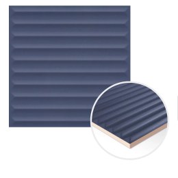 NEVE CREATIVE DARK BLUE ŚCIANA STRUKTURA MAT 19,8X19,8 G1