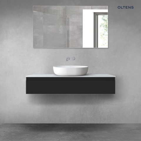 Vernal Oltens Vernal szafka 120 cm podumywalkowa wisząca czarny mat 60012300 Vernal Oltens Vernal szafka 120 cm podumywalkowa wisząca czarny mat 60012300