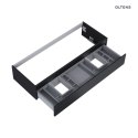 Vernal Oltens Vernal szafka 120 cm podumywalkowa wisząca czarny mat 60012300