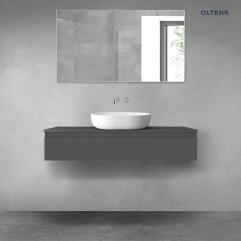 Vernal Oltens Vernal szafka 120 cm podumywalkowa wisząca grafit mat 60012400 Vernal Oltens Vernal szafka 120 cm podumywalkowa wisząca grafit mat 60012400