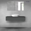 Vernal Oltens Vernal szafka 120 cm podumywalkowa wisząca grafit mat 60012400