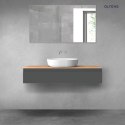 Vernal Oltens Vernal szafka 120 cm podumywalkowa wisząca grafit mat 60012400