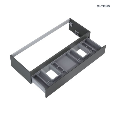 Vernal Oltens Vernal szafka 120 cm podumywalkowa wisząca grafit mat 60012400 Vernal Oltens Vernal szafka 120 cm podumywalkowa wisząca grafit mat 60012400