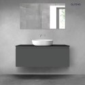 Vernal Oltens Vernal szafka 120 cm podumywalkowa wisząca grafit mat 60016400