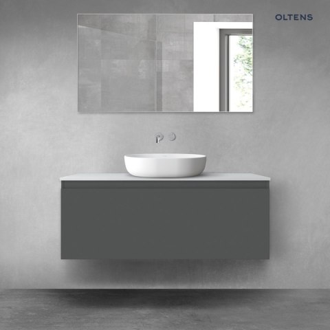 Vernal Oltens Vernal szafka 120 cm podumywalkowa wisząca grafit mat 60016400 Vernal Oltens Vernal szafka 120 cm podumywalkowa wisząca grafit mat 60016400