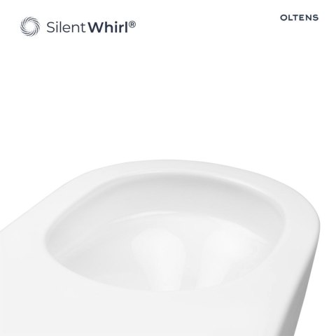 Hamnes Kort Stille Oltens Hamnes Kort Stille miska WC wisząca PureRim z powłoką SmartClean biała 42524000 Hamnes Kort Stille Oltens Hamnes Kort Stille miska WC wisząca PureRim z powłoką SmartClean biała 42524000