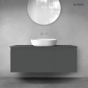 Vernal Oltens Vernal zestaw mebli łazienkowych 120 cm z blatem grafit mat 68250400