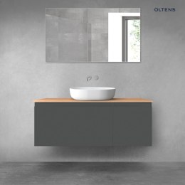 Vernal Oltens Vernal zestaw mebli łazienkowych 120 cm z blatem grafit mat/dąb 68252400