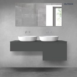 Vernal Oltens Vernal zestaw mebli łazienkowych 140 cm z blatem grafit mat 68308400