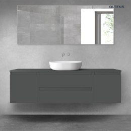Vernal Oltens Vernal zestaw mebli łazienkowych 160 cm z blatem grafit mat 68377400