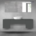 Vernal Oltens Vernal zestaw mebli łazienkowych 160 cm z blatem grafit mat 68389400