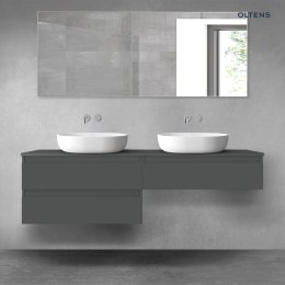 Vernal Oltens Vernal zestaw mebli łazienkowych 160 cm z blatem grafit mat 68444400