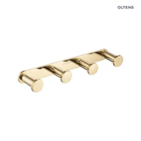 Vernal Oltens Vernal haczyk na ręcznik poczwórny złoty połysk 80005800 Vernal Oltens Vernal haczyk na ręcznik poczwórny złoty połysk 80005800