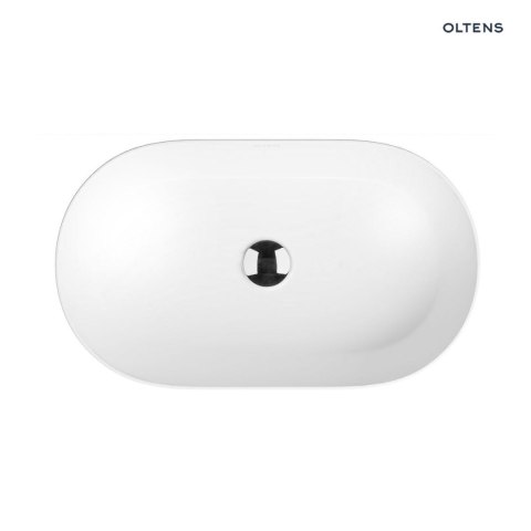 Lom Thin Oltens Lom Thin umywalka 52x30 cm nablatowa biała 40328000 Lom Thin Oltens Lom Thin umywalka 52x30 cm nablatowa biała 40328000