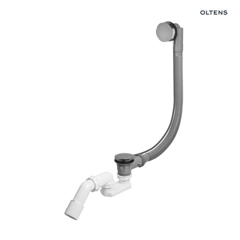 Oster Oltens Oster syfon wannowy automatyczny z pokrętłem grafit 03001400 Oster Oltens Oster syfon wannowy automatyczny z pokrętłem grafit 03001400