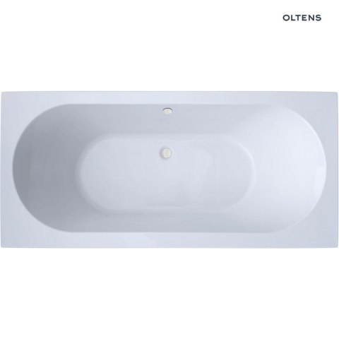 Lykke Oltens Lykke wanna 170x75 cm prostokątna akrylowa biała 10013000 Lykke Oltens Lykke wanna 170x75 cm prostokątna akrylowa biała 10013000