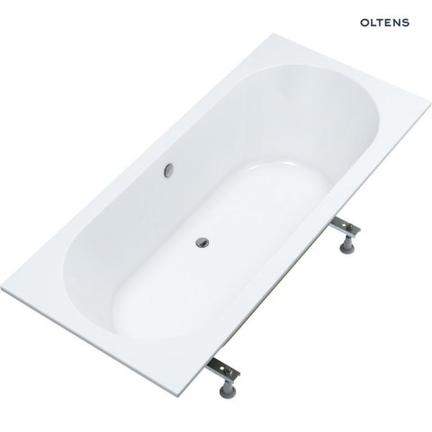 Lykke Oltens Lykke wanna 170x75 cm prostokątna akrylowa biała 10013000 Lykke Oltens Lykke wanna 170x75 cm prostokątna akrylowa biała 10013000