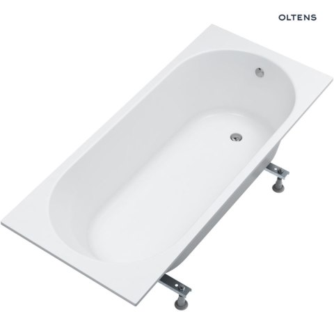 Lykke Oltens Lykke wanna 170x75 cm prostokątna akrylowa biała 10012000 Lykke Oltens Lykke wanna 170x75 cm prostokątna akrylowa biała 10012000