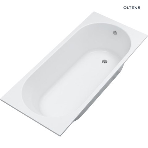 Lykke Oltens Lykke wanna 170x75 cm prostokątna akrylowa biała 10012000 Lykke Oltens Lykke wanna 170x75 cm prostokątna akrylowa biała 10012000