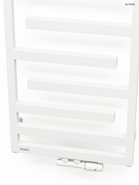 Flamma Oltens Flamma grzejnik łazienkowy 88x50 biały 55014000 Flamma Oltens Flamma grzejnik łazienkowy 88x50 biały 55014000
