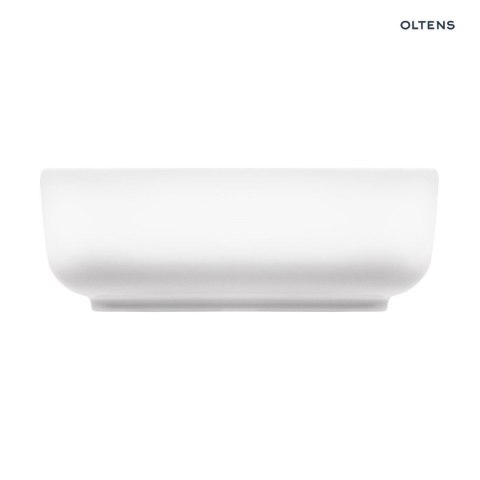 Hadsel Oltens Hadsel umywalka 38,5 cm nablatowa kwadratowa biała 40307000 Hadsel Oltens Hadsel umywalka 38,5 cm nablatowa kwadratowa biała 40307000