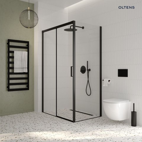 Hamnes Oltens Hamnes uchwyt na papier toaletowy czarny mat 81111300 Hamnes Oltens Hamnes uchwyt na papier toaletowy czarny mat 81111300