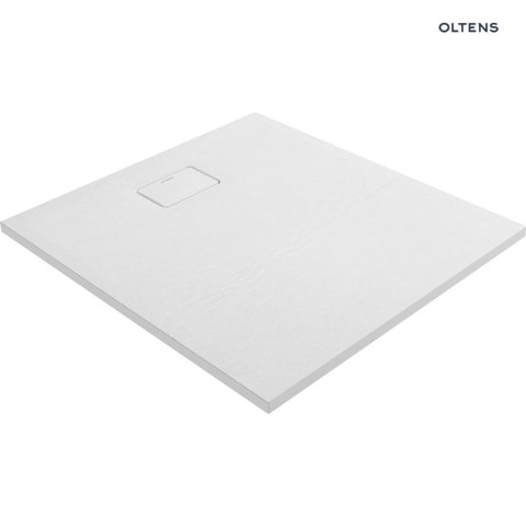 Bergytan Oltens Bergytan brodzik 100x90 cm prostokątny RockSurface biały 15101000 Bergytan Oltens Bergytan brodzik 100x90 cm prostokątny RockSurface biały 15101000