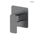 Hadsel Oltens Hadsel bateria prysznicowa podtynkowa komplet grafit 33106400