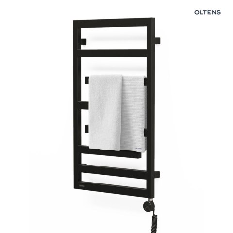 Flamma (e) Oltens Flamma (e) grzejnik elektryczny 88x50 czarny mat 55113300 Flamma (e) Oltens Flamma (e) grzejnik elektryczny 88x50 czarny mat 55113300