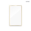 Nordlis Oltens Nordlis lustro 60x100 cm prostokątne z oświetleniem LED i systemem Klarglas 64106800