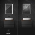 Nordlis Oltens Nordlis lustro 60x120 cm prostokątne z oświetleniem LED i systemem Klarglas 64107300