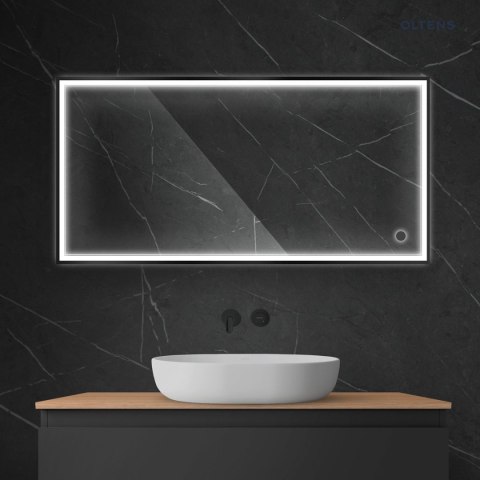 Nordlis Oltens Nordlis lustro 60x120 cm prostokątne z oświetleniem LED i systemem Klarglas 64107300 Nordlis Oltens Nordlis lustro 60x120 cm prostokątne z oświetleniem LED i systemem Klarglas 64107300