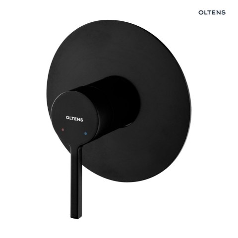 Rann Oltens Rann bateria prysznicowa podtynkowa czarny mat 33107300 Rann Oltens Rann bateria prysznicowa podtynkowa czarny mat 33107300