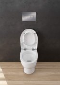 Deante Miska WC z deską bezkołnierzowa