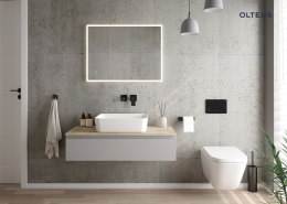 Hadsel Zestaw Oltens Hadsel miska wisząca PureRim z powłoką SmartClean z deską wolnoopadającą twardą biała 42540000