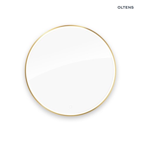 Nordlis Oltens Nordlis lustro 100 cm okrągłe z oświetleniem LED i systemem Klarglas 64102800 Nordlis Oltens Nordlis lustro 100 cm okrągłe z oświetleniem LED i systemem Klarglas 64102800