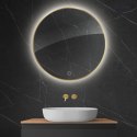 Nordlis Oltens Nordlis lustro 80 cm okrągłe z oświetleniem LED i systemem Klarglas 64109800