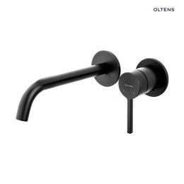 Rann Oltens Rann bateria umywalkowa podtynkowa komplet czarny mat 32603300