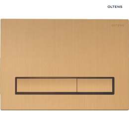 Torne Oltens Torne przycisk spłukujący do WC złoto szczotkowane 57101810