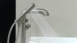 Deante Bateria wannowa wolnostojąca z zestawem prysznicowym