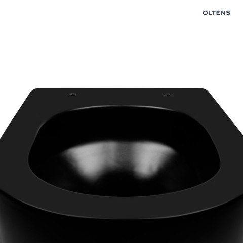 Hamnes Oltens Hamnes Stille miska wisząca WC PureRim SmartClean czarna 42521300 Hamnes Oltens Hamnes Stille miska wisząca WC PureRim SmartClean czarna 42521300