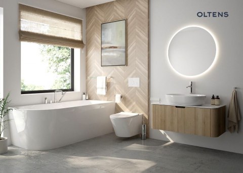 Hamnes Oltens Hamnes bateria wannowo-prysznicowa 4-otworowa kompletna chrom 34202100 Hamnes Oltens Hamnes bateria wannowo-prysznicowa 4-otworowa kompletna chrom 34202100