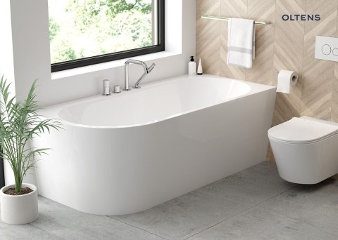 Hamnes Oltens Hamnes bateria wannowo-prysznicowa 4-otworowa kompletna chrom 34202100 Hamnes Oltens Hamnes bateria wannowo-prysznicowa 4-otworowa kompletna chrom 34202100