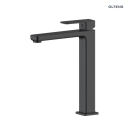Hadsel Oltens Hadsel bateria umywalkowa stojąca wysoka czarny mat 32404300