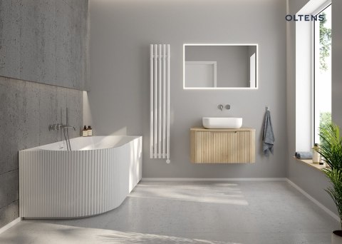 Hamnes Oltens Hamnes bateria wannowo-prysznicowa podtynkowa 4-otworowa kompletna chrom 34107100