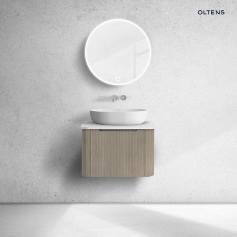 Hamnes Oltens Hamnes blat naszafkowy 60 cm biały mat 63012000 Hamnes Oltens Hamnes blat naszafkowy 60 cm biały mat 63012000