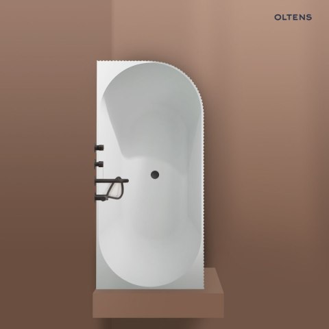 Hamnes Oltens Hamnes wanna narożna 160x75 cm lewa biała 11010000